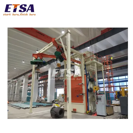 Sand Blasting Equipment Hanger Type Shot Blasting Machine for Manufacturer Plant